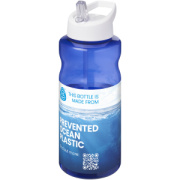 H2O Active® Eco Big Base litrová športová fľaša s viečkom s hubicou