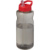H2O Active® Eco Big Base litrová športová fľaša s viečkom s hubicou, farba - charcoal