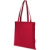 Zeus GRS recyklovaná netkaná bežná nákupná taška, 6 l, farba - červená