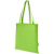 Zeus GRS recyklovaná netkaná bežná nákupná taška, 6 l, farba - limetka
