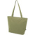 Panama GRS recyklovaná nákupná taška so zipsom, 20 l, farba - olivová