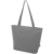 Panama GRS recyklovaná nákupná taška so zipsom, 20 l, farba - šedá