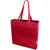 Odessa recyklovaná nákupná taška, 220 g/m², farba - červená