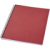 Desk-Mate® farebný krúžkový zápisník A5, farba - červená