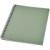 Desk-Mate® farebný krúžkový zápisník A5, farba - vřesově zelená