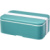 MIYO Renew jednoposchodový jedálenský box, farba - reef blue
