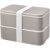 MIYO Renew dvojposchodový jedálenský box, farba - oblázková šedá