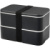 MIYO Renew dvojposchodový jedálenský box, farba - granite