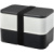 MIYO Renew dvojposchodový jedálenský box, farba - granite