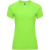 Bahrain dámske športové tričko s krátkym rukávom - Roly, farba - fluorescenční zelená, veľkosť - S