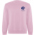 Batian unisex sveter s výstrihom crewneck - Roly, farba - světle růžová, veľkosť - S