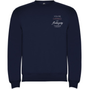 Clasica unisex sveter s výstrihom crewneck