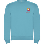 Clasica unisex sveter s výstrihom crewneck - Roly