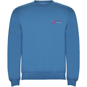 Clasica detský sveter s výstrihom crewneck