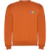Clasica detský sveter s výstrihom crewneck - Roly, farba - oranžová, veľkosť - 7/8