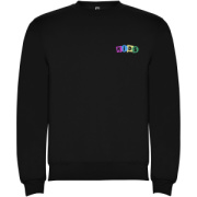 Clasica detský sveter s výstrihom crewneck - Roly – černá – náhľad 2