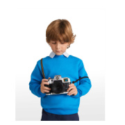 Clasica detský sveter s výstrihom crewneck - Roly
