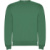 Clasica detský sveter s výstrihom crewneck - Roly, farba - kelly zelená, veľkosť - 3/4