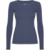 Extreme dámske tričko s dlhým rukávom - Roly, farba - džínová modrá, veľkosť - M
