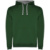 Urban pánska mikina s kapucňou - Roly, farba - láhvová zelená, veľkosť - 2XL