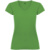 Victoria dámske tričko s krátkym rukávom a výstrihom do V - Roly, farba - tropická zelená, veľkosť - 3XL