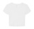 Dámske tričko Micro Rib Baby Tee - Bella+Canvas, farba - solid white blend, veľkosť - XS