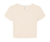 Dámske tričko Micro Rib Baby Tee - Bella+Canvas, farba - solid natural blend, veľkosť - XL