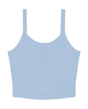 Dámske tielko Micro Rib Spaghetti Strap Tank