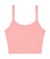 Dámske tielko Micro Rib Spaghetti Strap Tank - Bella+Canvas, farba - solid pink blend, veľkosť - XL