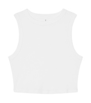 Dámske tielko Micro Rib Muscle Crop Tank