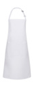 Oversize zástěra s přezkou a kapsičkou - Karlowsky, farba - white, veľkosť - One Size