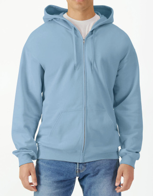 Mikina s kapucňou a zipsom Softstyle Midweight