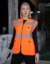 Polstrovaná bezpečnostní vesta Executive Wismar - Korntex, farba - orange, veľkosť - S