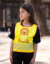 Detská bezpečnostná vesta Funtastic Wildlife - Korntex, farba - lion yellow, veľkosť - 2XS