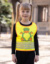Detská bezpečnostná vesta Funtastic Wildlife - Korntex, farba - dragon yellow, veľkosť - 2XS