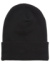 Hrubá organická dlhá čiapka - Flexfit, farba - čierna, veľkosť - One Size