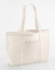 Pruhovaná nákupná taška z organickej bavlny - Westford Mill, farba - grey stripe, veľkosť - One Size