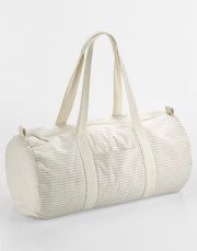 Pruhovaná taška Barrel z organickej bavlny