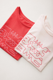 Dámske tričko IQONIQ Yala z recykl. bavlny - Iqoniq – luscious red – náhľad 14