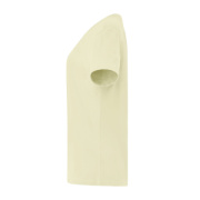 Dámske tričko IQONIQ Yala z recykl. bavlny - Iqoniq – cream yellow – náhľad 3