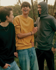 Ľahká mikina IQONIQ Etosha z recykl. bavlny - Iqoniq