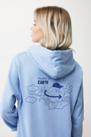 Ľahká mikina s kapucňou IQONIQ Rila z recykl. bavlny - Iqoniq