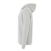 Ľahká mikina s kapucňou IQONIQ Rila z recykl. bavlny - Iqoniq – light heather grey – náhľad 4