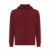 Ľahká mikina s kapucňou IQONIQ Rila z recykl. bavlny - Iqoniq, farba - vínovo červená, veľkosť - S