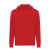 Ľahká mikina s kapucňou IQONIQ Rila z recykl. bavlny - Iqoniq, farba - červená, veľkosť - L