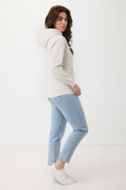 Ľahká mikina s kapucňou IQONIQ Rila z recykl. bavlny - Iqoniq