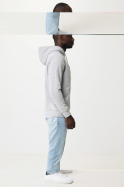 Ľahká mikina s kapucňou IQONIQ Rila z recykl. bavlny - Iqoniq