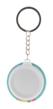 KeyBadge RPET Mini RPET placka prívesok na kľúče