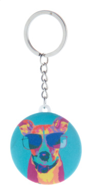 KeyBadge RPET Mini RPET placka prívesok na kľúče