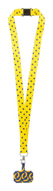 Subyard Mobile Safe lanyard RPET s držiakom na mobilný telefón